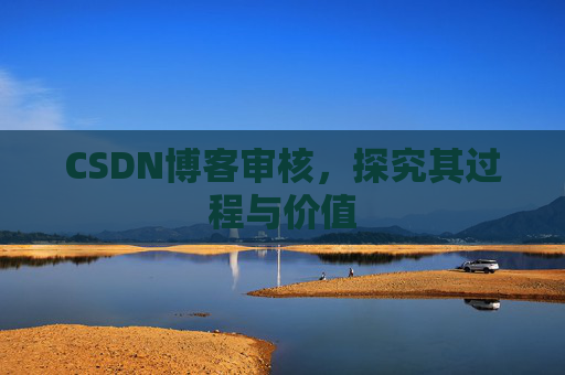 CSDN博客审核,探究其过程与价值